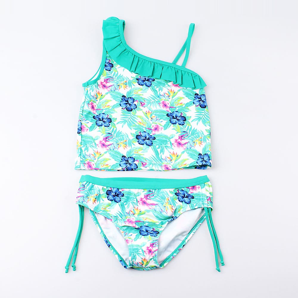 07852010-40 Купальник для девочки зеленый, все фото 1