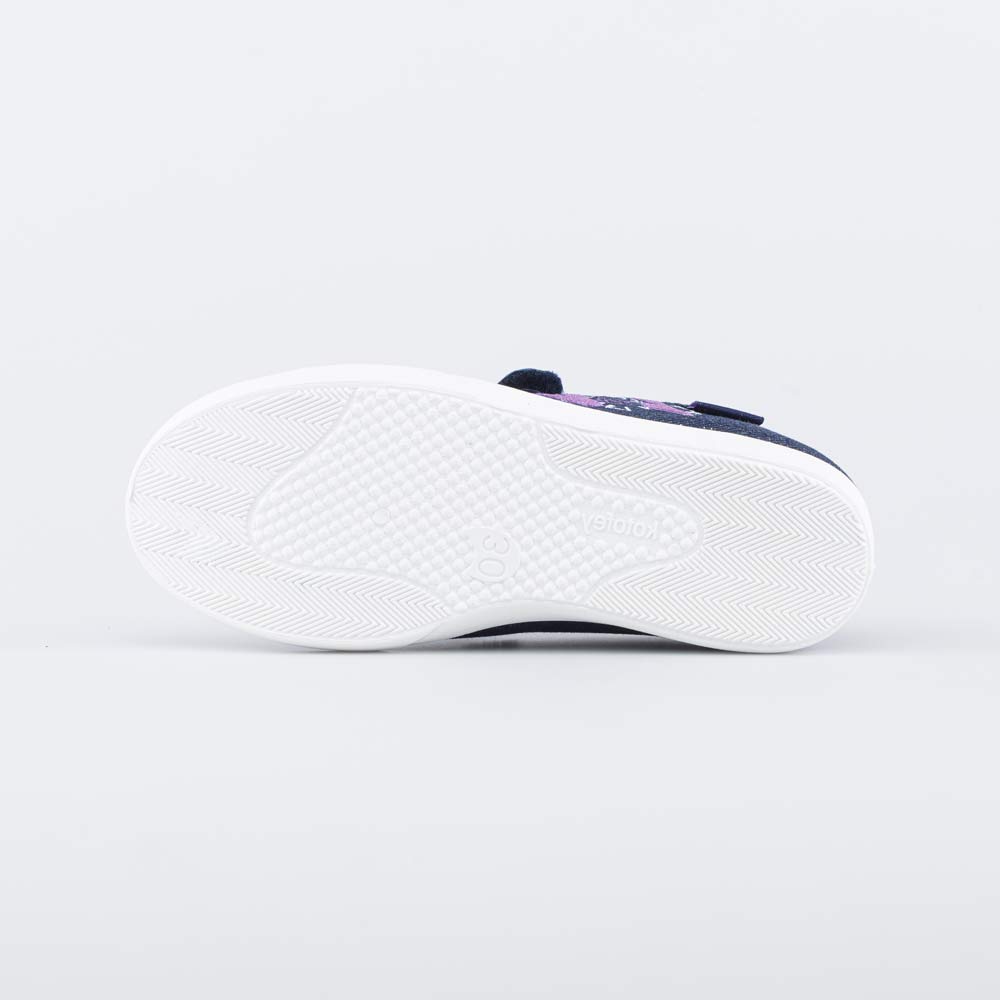 531285-11 Кеды на липучке Джинс темно-синий, все фото 3