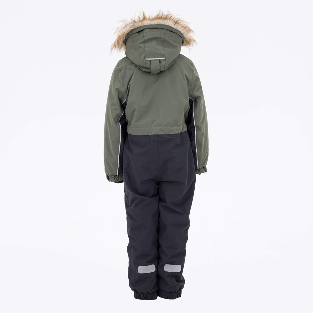07769042-45 Зимний комбинезон детский оливковый, все фото 3