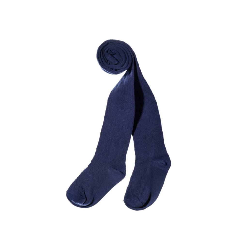 07032502-40 Колготки ажурные детские хлопок синие, все фото 1