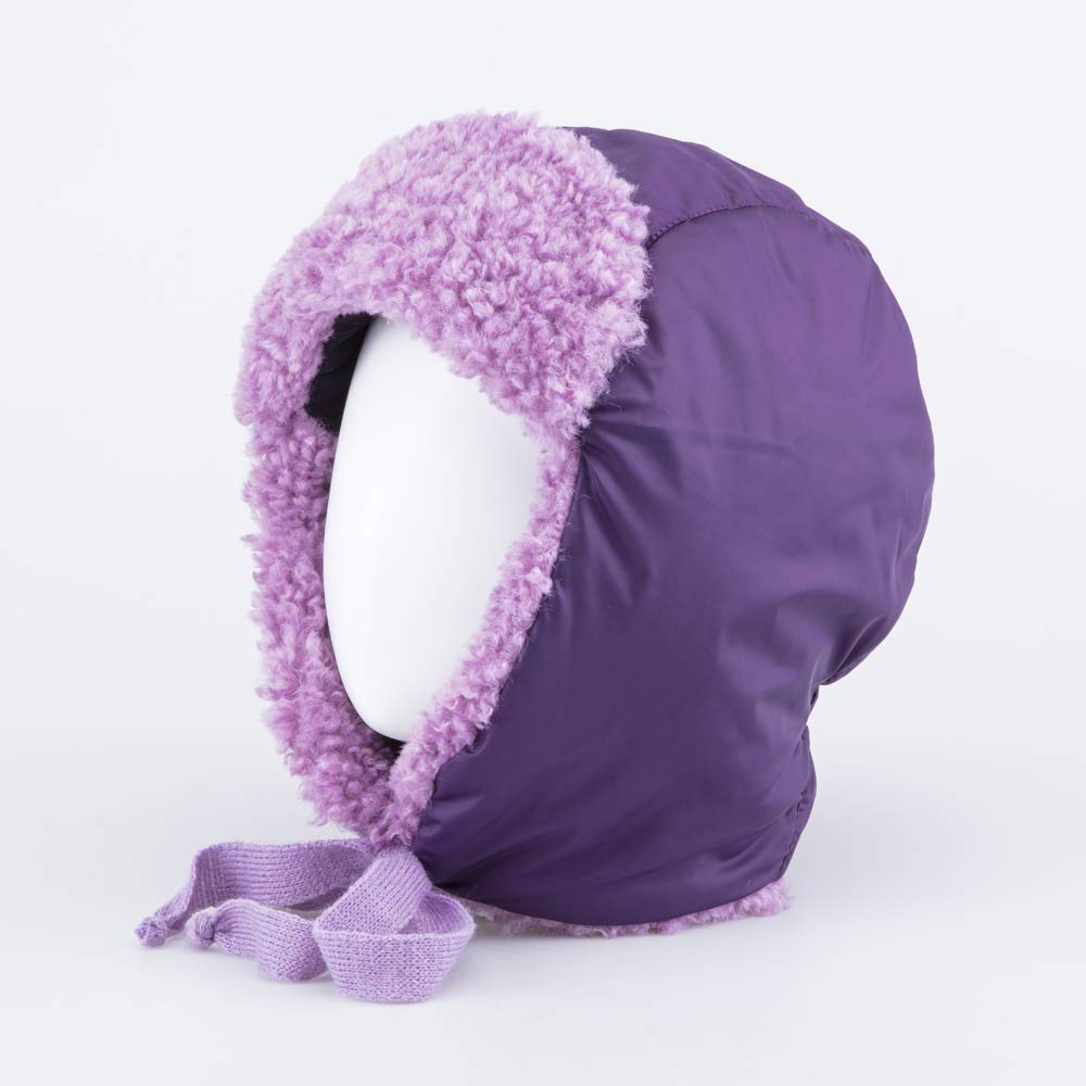 07811939-40 Шапка ушанка детская фиолетов., все фото 1