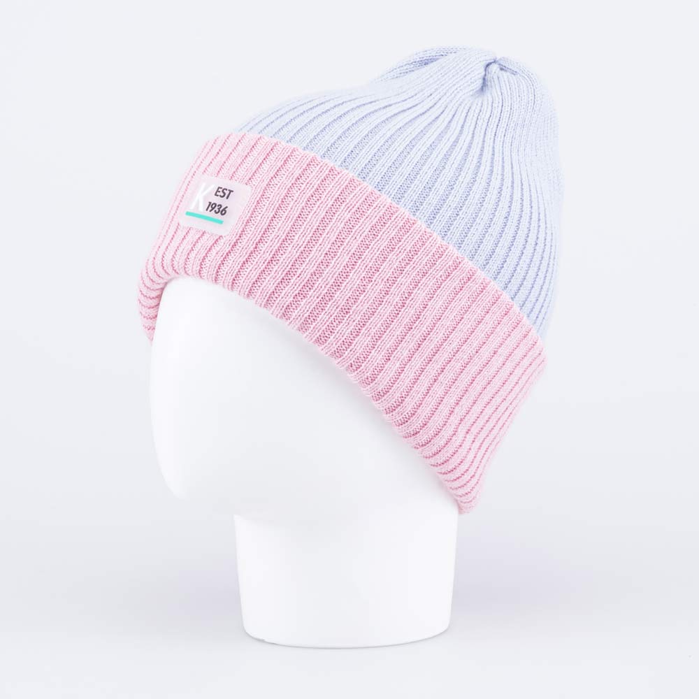 07811942-40 Шапка детская сер-роз, все фото 1