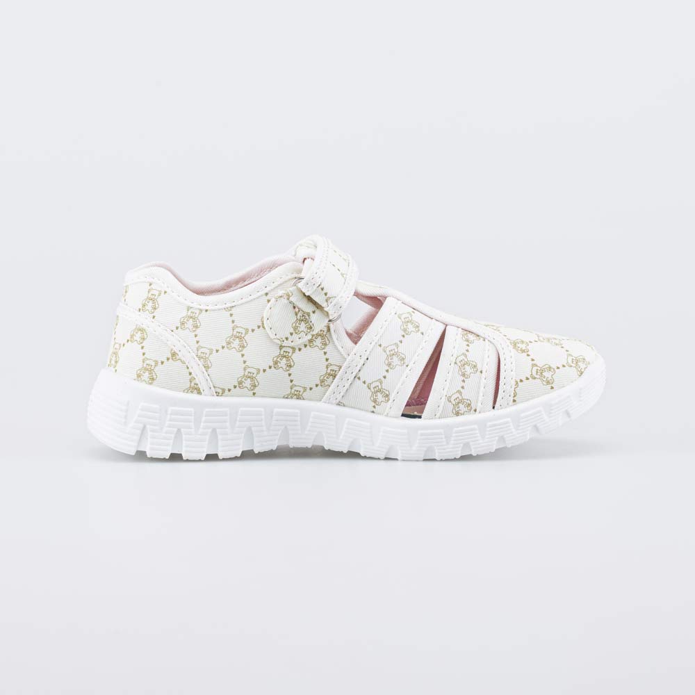 221184-11 Текстильные сандалии для девочки Медвежата , все фото 2