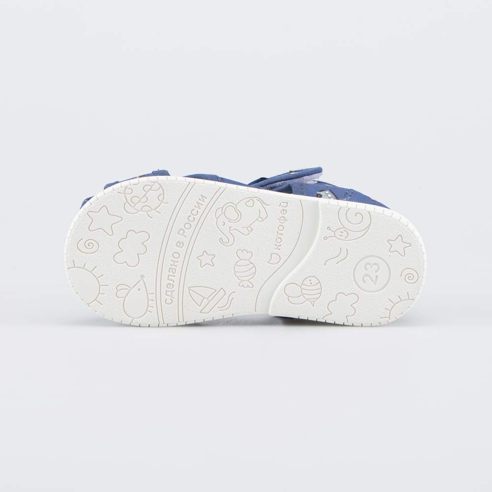 221188-72 Текстильные сандалии для мальчика Машинки , все фото 3