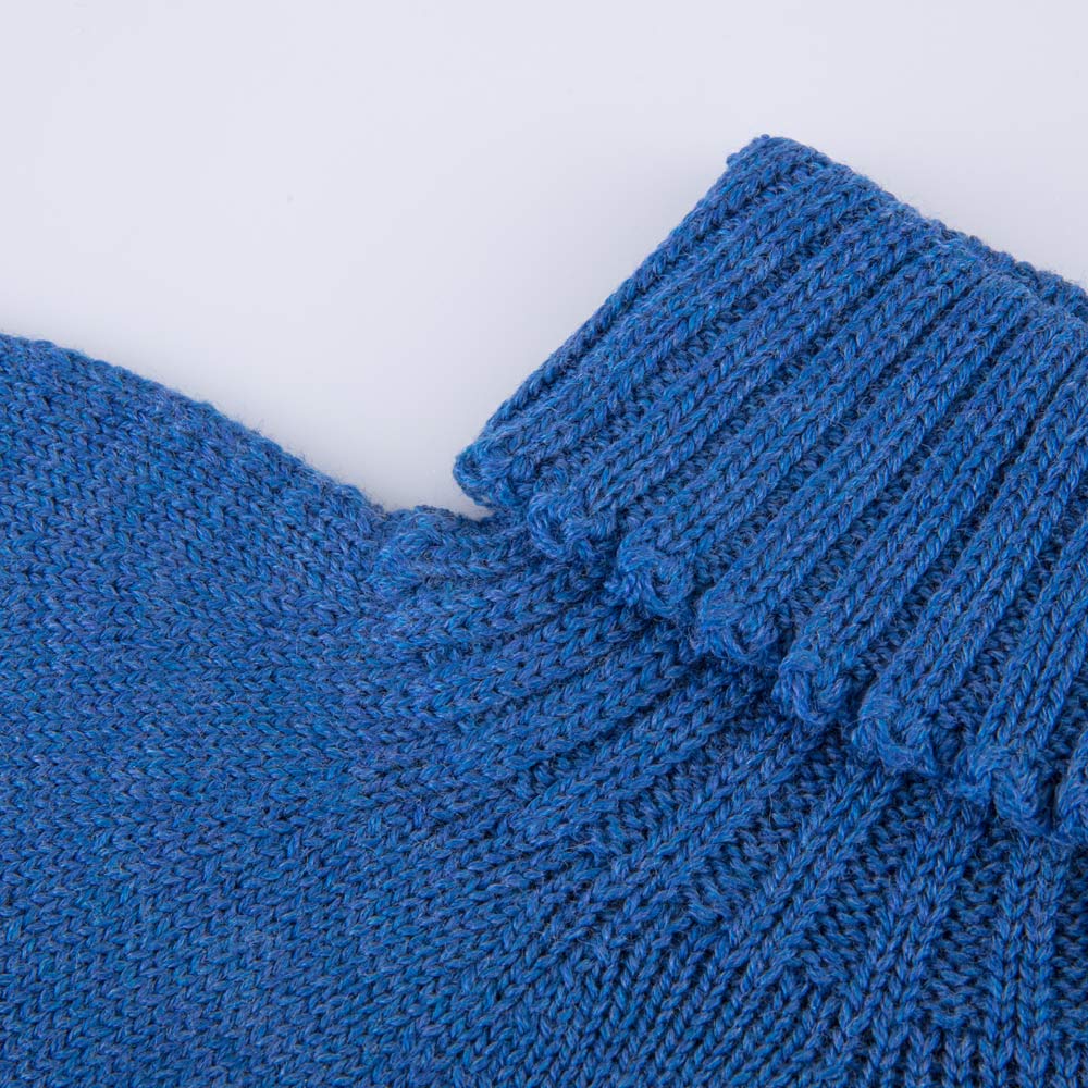 07712130-40 Манишка из шерсти мериноса синий, все фото 2