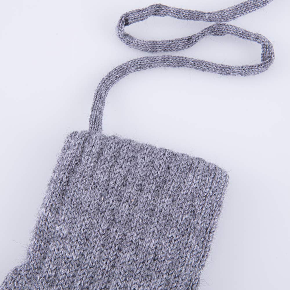 07721198-41 Варежки из шерсти мериноса серый, все фото 2