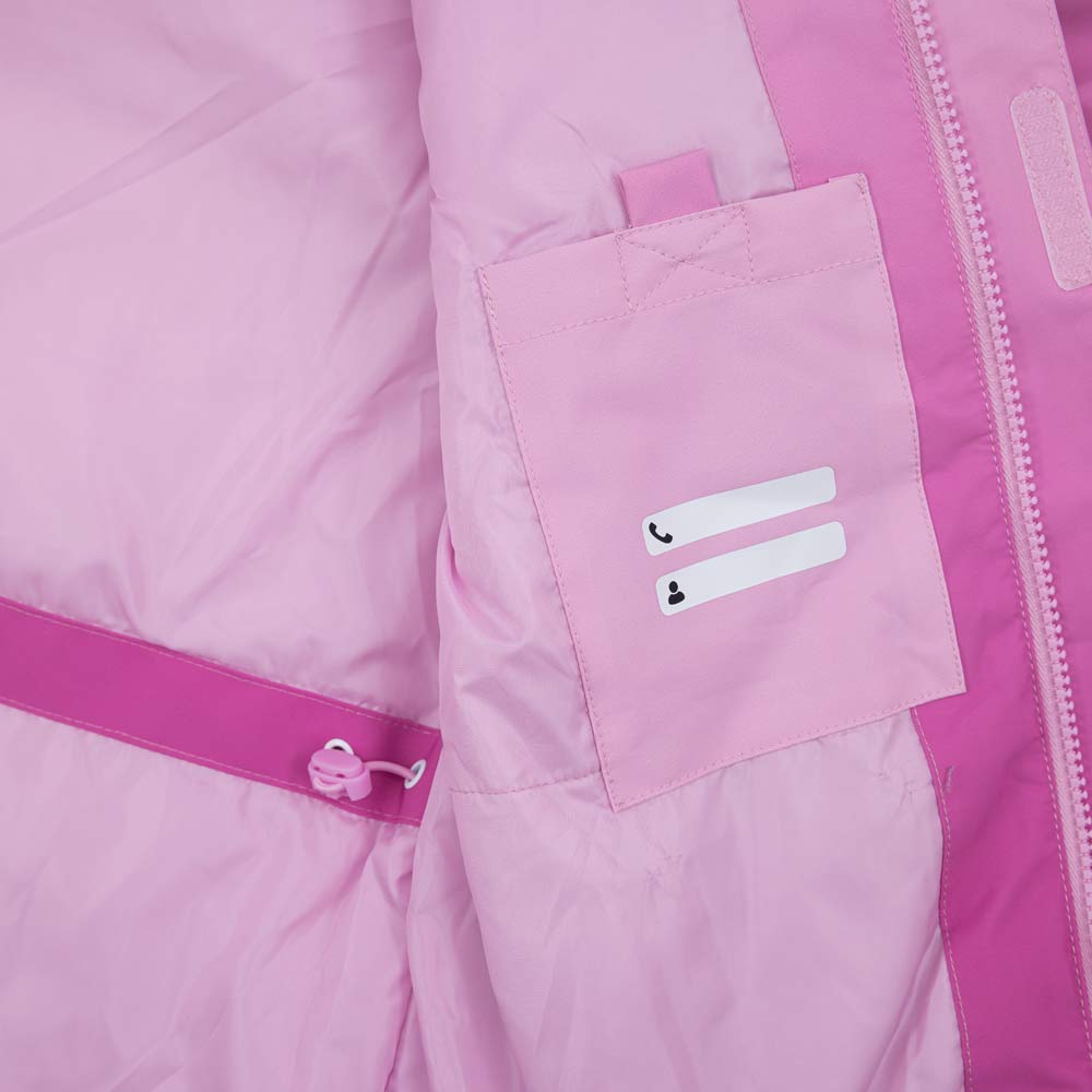 07872005-42 Куртка-ветровка демисезонная для девочки розовый, все фото 4
