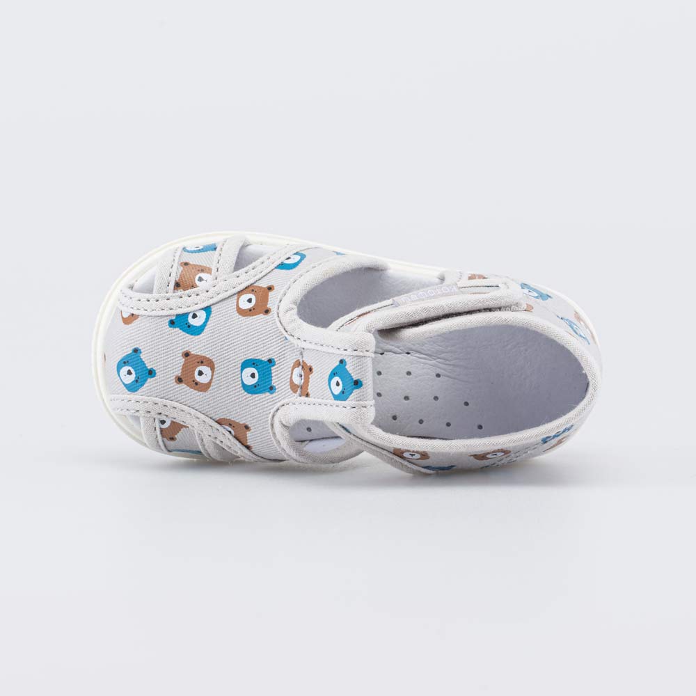 121070-71 Текстильная обувь для первых шагов Медвежата , все фото 4