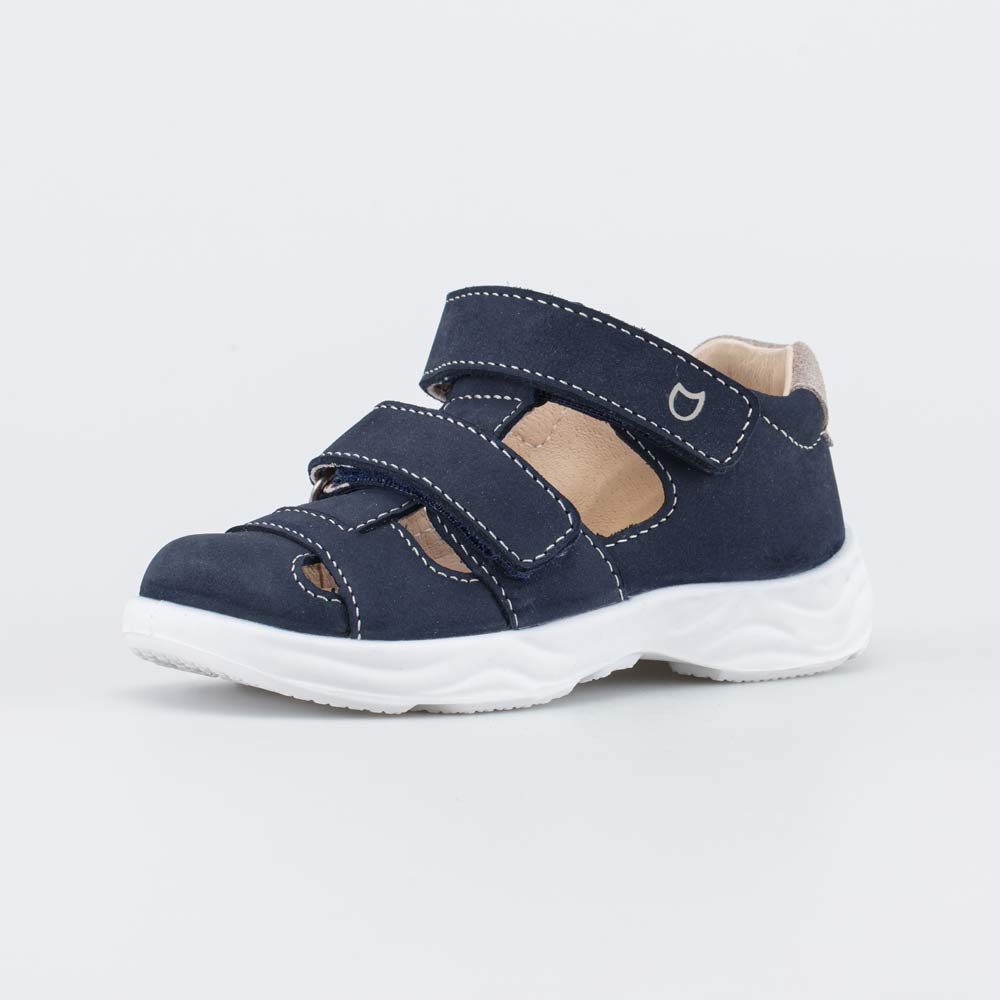 122247-21 Кожаные сандалии на липучках, все фото 1