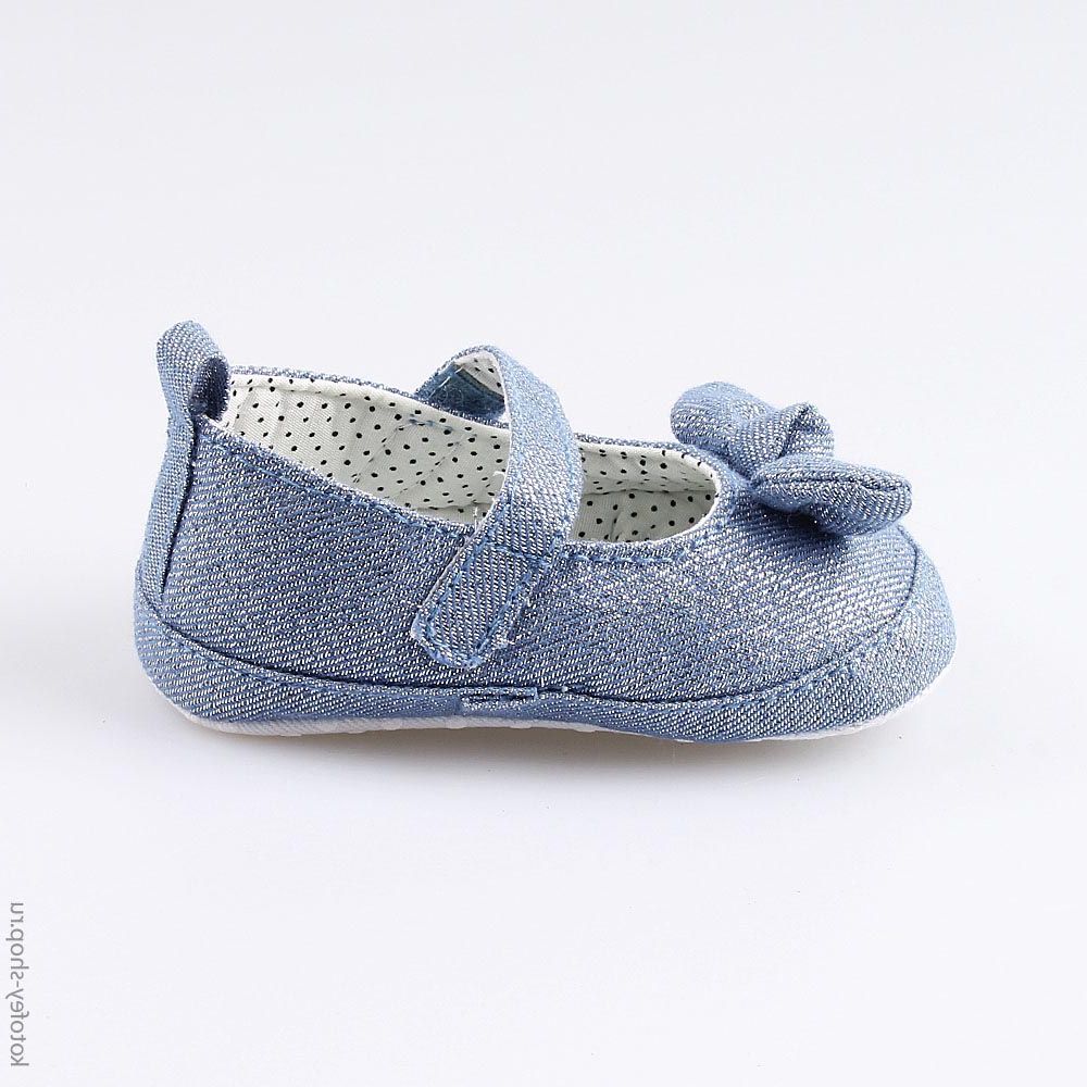 001081-12 Пинетки- туфельки с бантиком, все фото 2