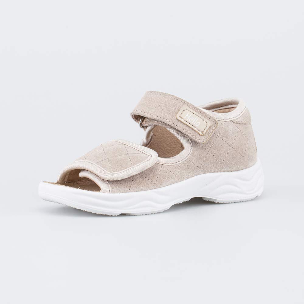 322212-22 Велюровые сандалии для девочки, все фото 1