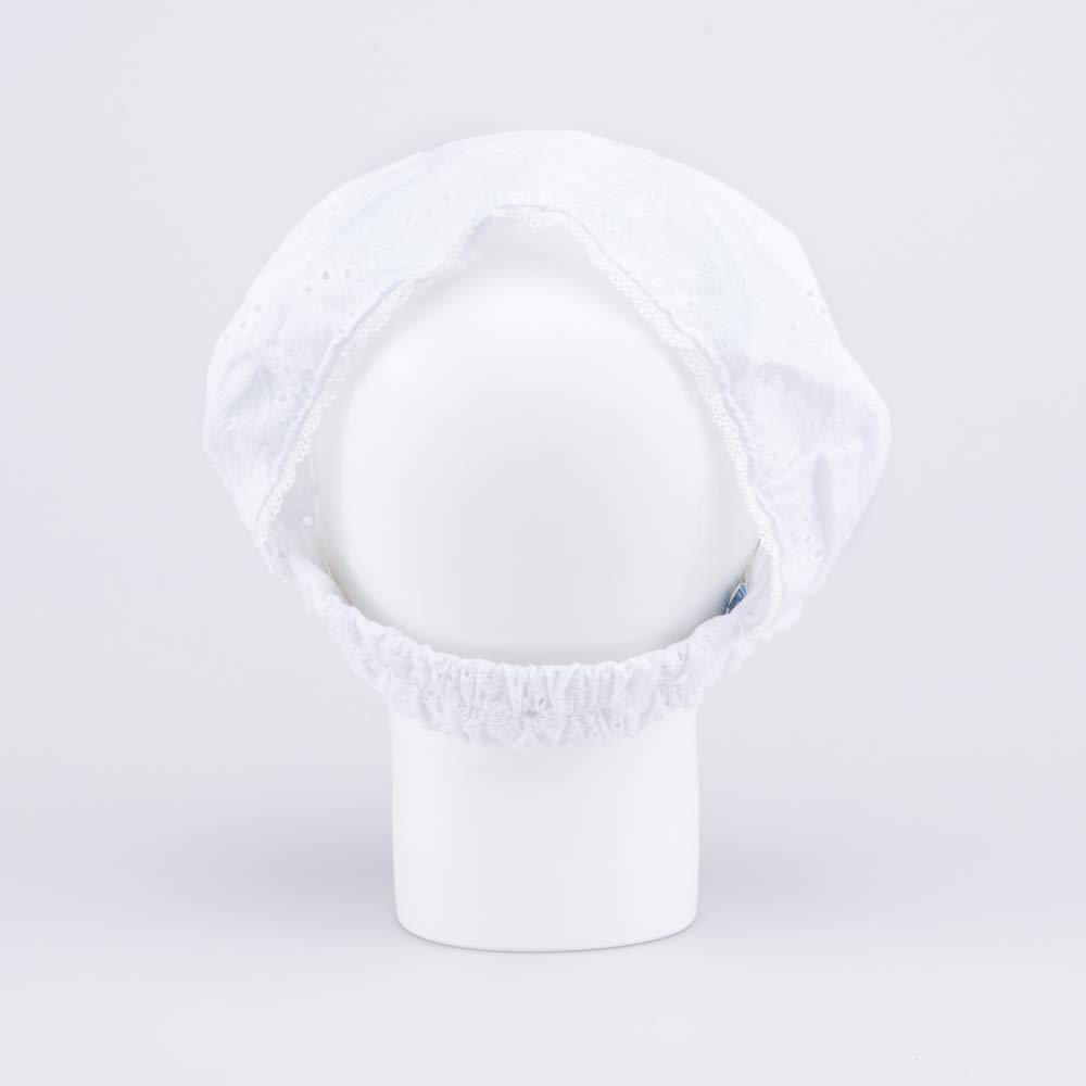 07811707-40 Белая косынка на резинке Сердечки, все фото 3