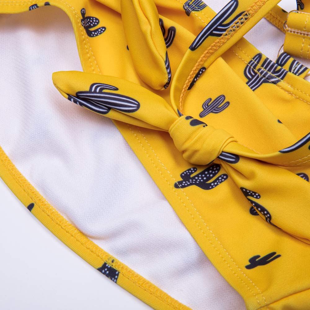 07852023-40 Купальник для девочки Горчичный, все фото 3