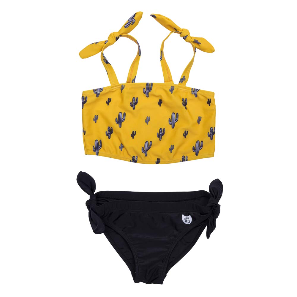 07852023-40 Купальник для девочки Горчичный, все фото 1