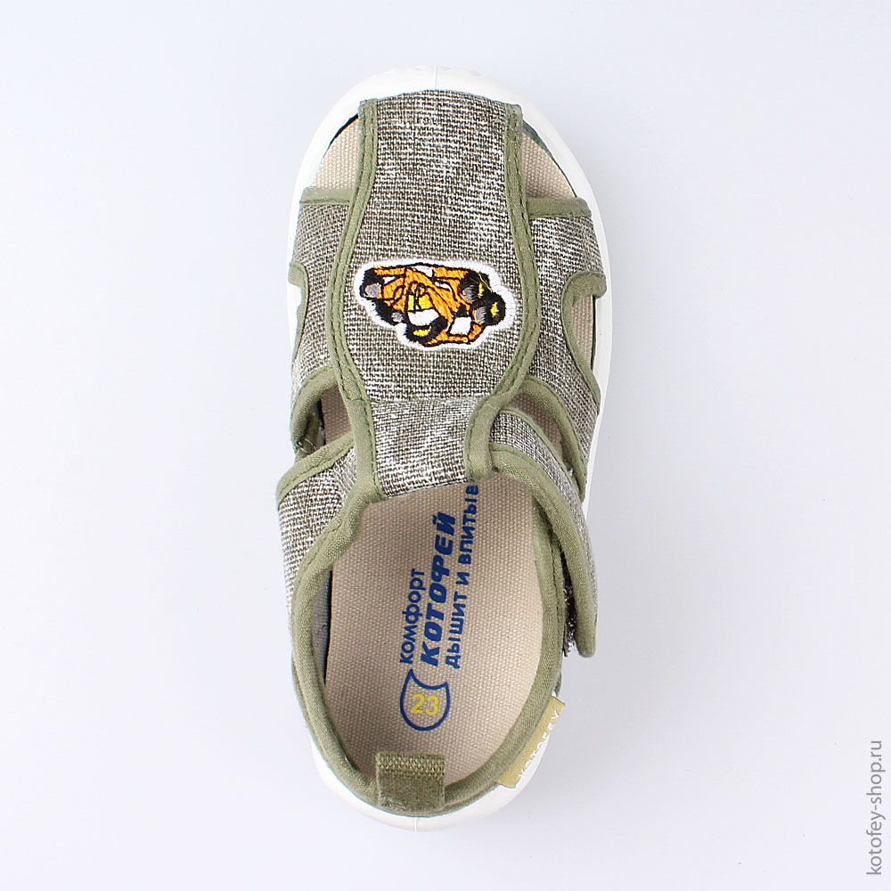 221068-12 Сандалии текстильные, все фото 4