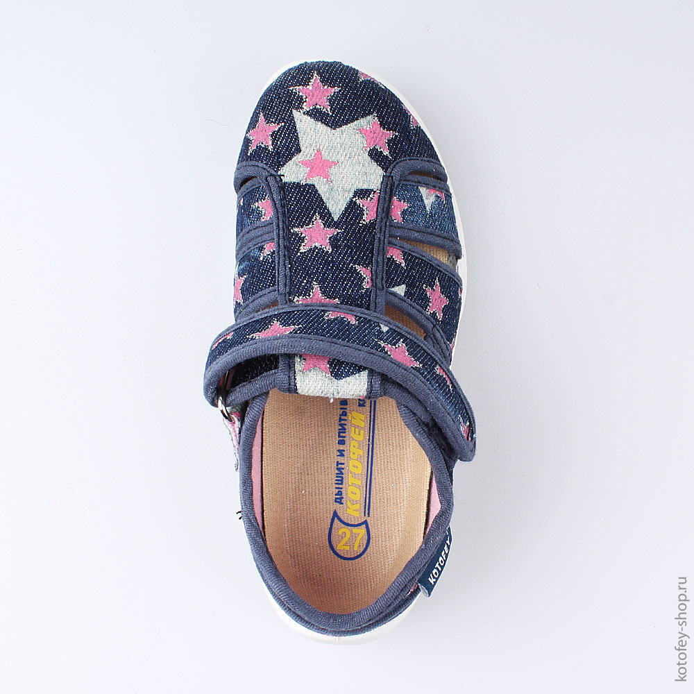 421038-11 Босоножки текстильные, все фото 4