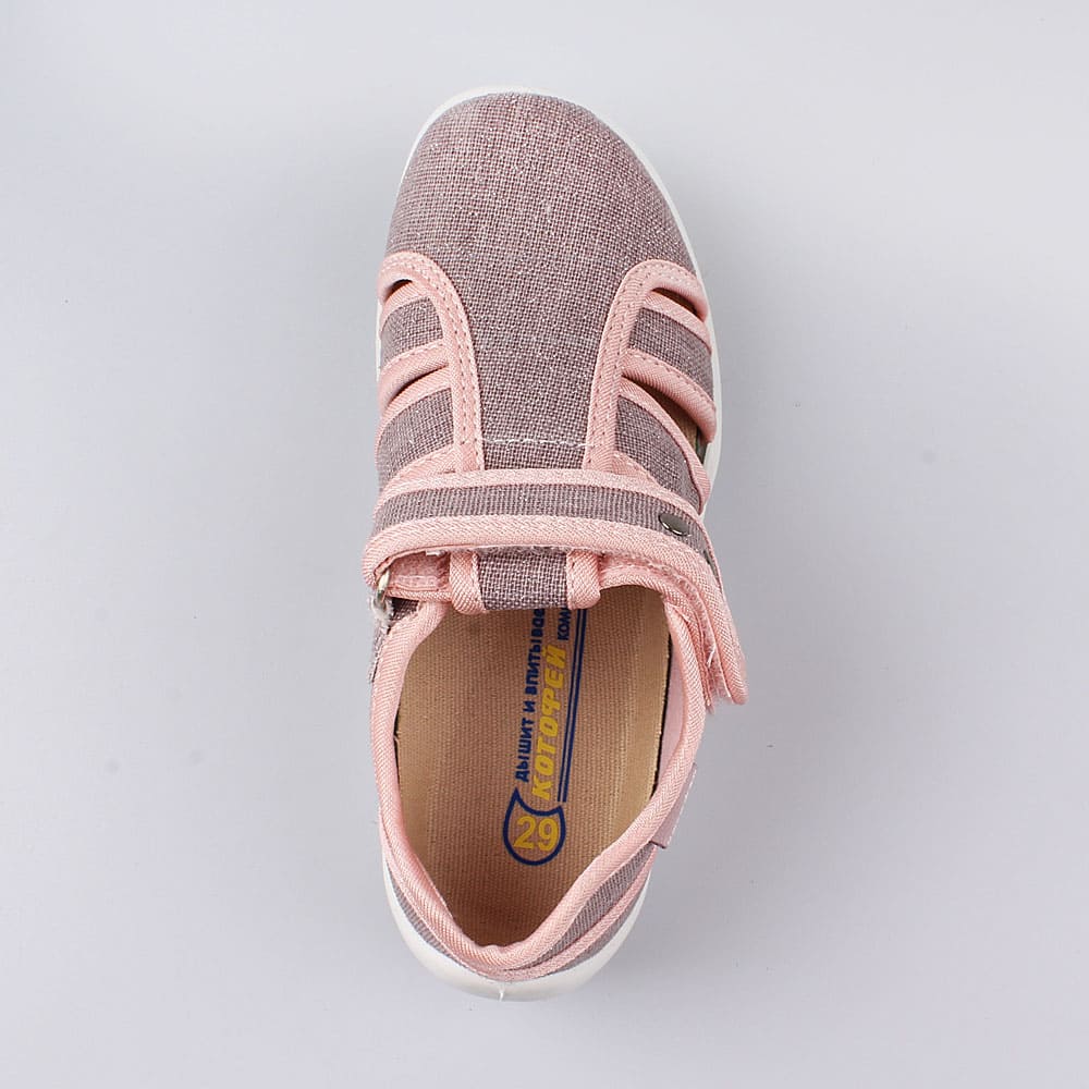 421024-13 Босоножки текстильные, все фото 4