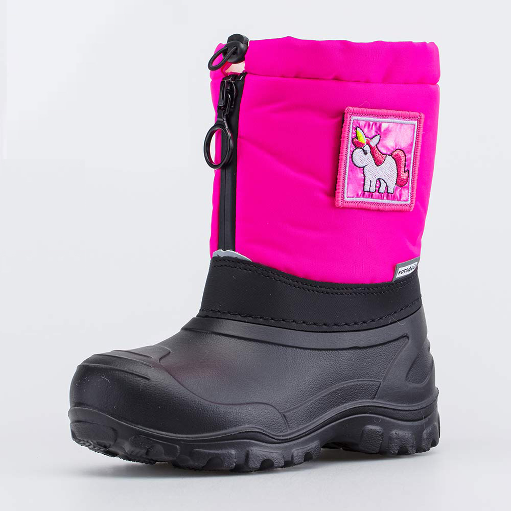 264043-41 Сноубутсы со сменными нашивками Единорог, все фото 1