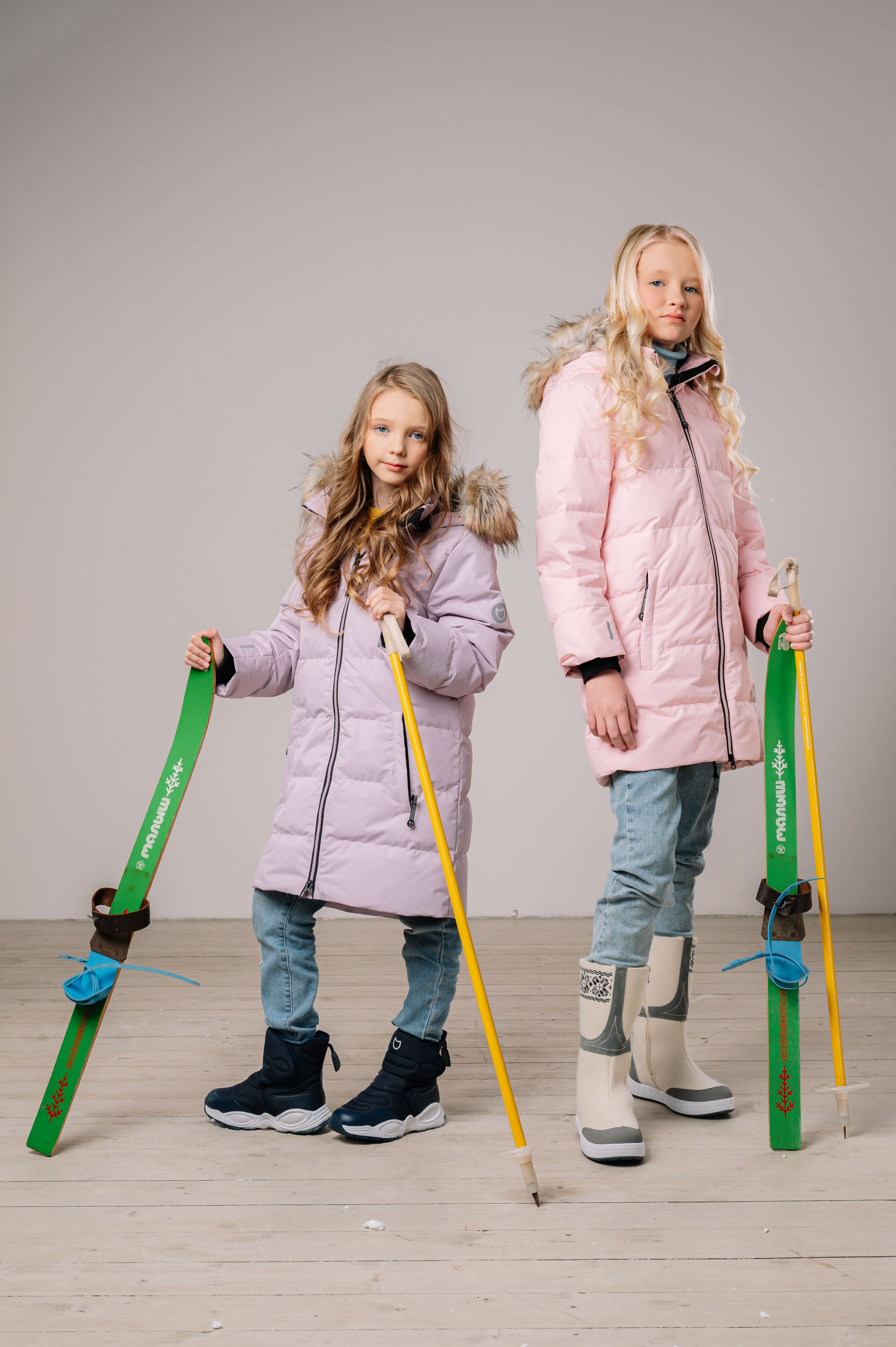 07858002-41 Зимнее пальто для девочки Сиреневый, все фото 5