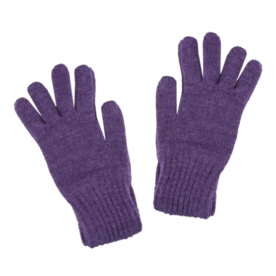 07822169-41 Перчатки для девочек черника, все фото 1