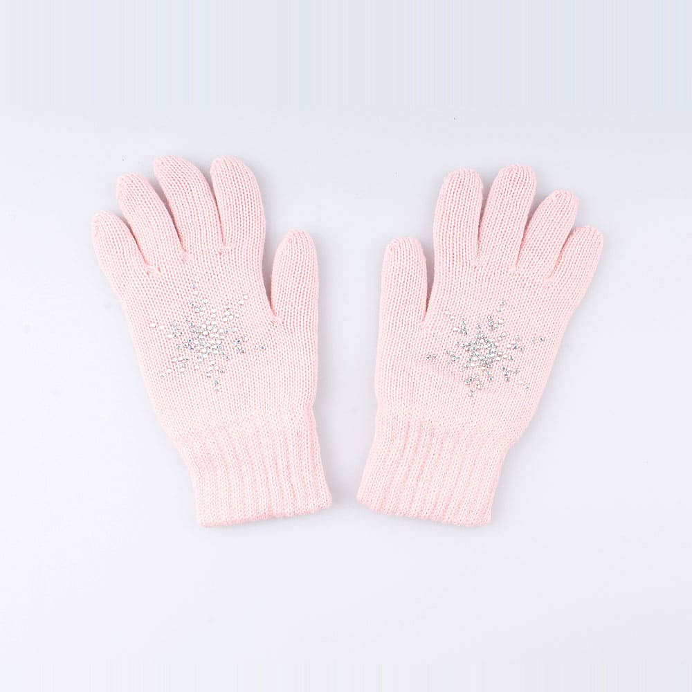 07022109-15 Перчатки двухслойные розовые, все фото 2