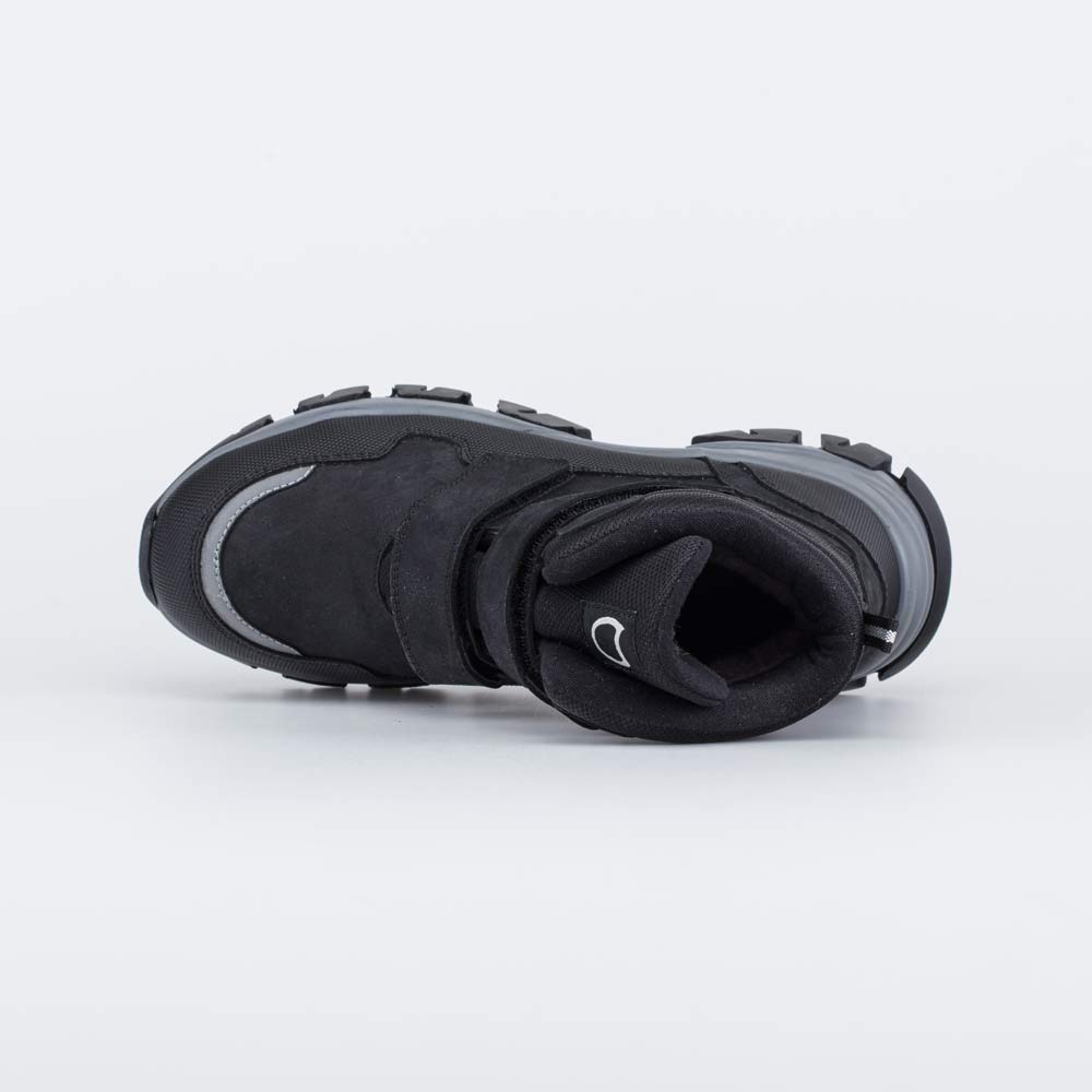 754067-42 Черные зимние ботинки для мальчика-подростка, все фото 4