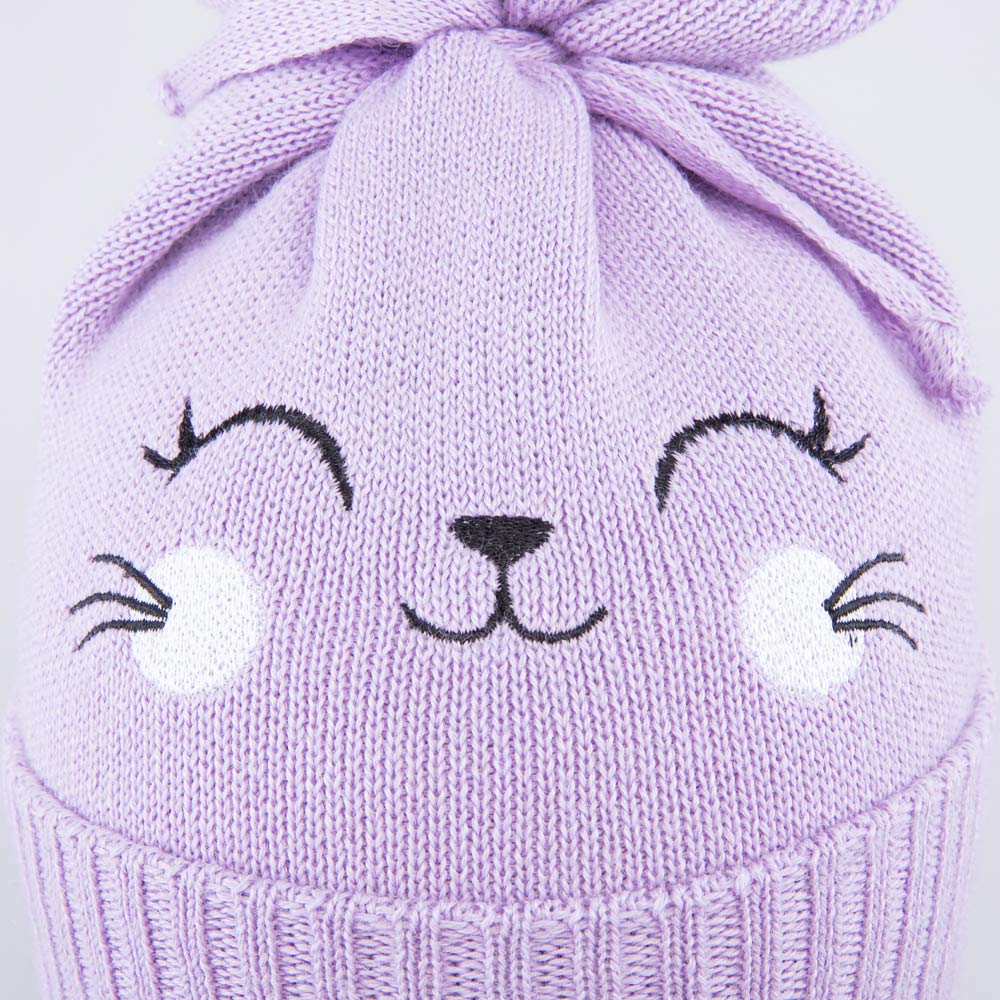 07811945-41 Комплект детский шапка+снуд сиреневый, все фото 3