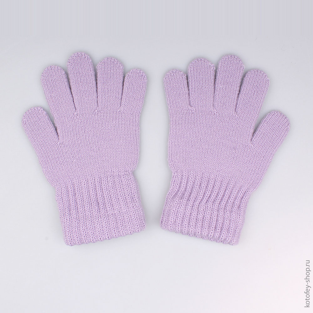 07822088-10 Перчатки однослойные сиреневые, все фото 2