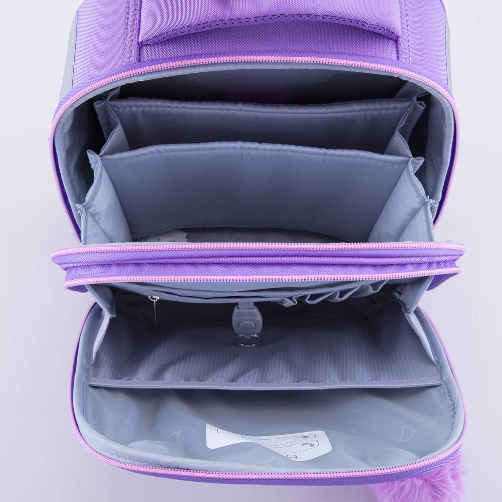 02804339-40 Рюкзак школьный фиолетовый КК, все фото 4