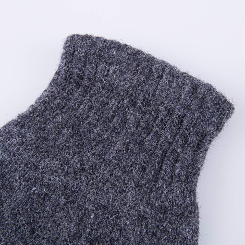 07721223-41 Теплые перчатки с пухом яка темно-серый, все фото 2