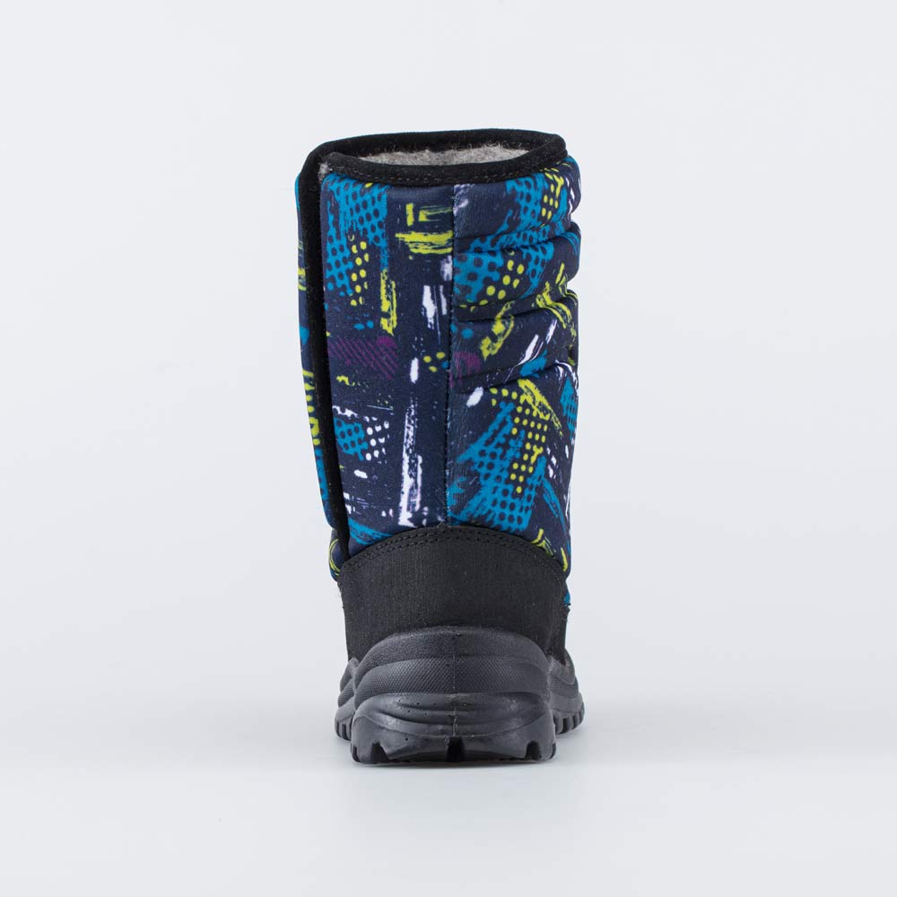 464050-48 Сапожки-дутики для мальчика на липучке, все фото 5