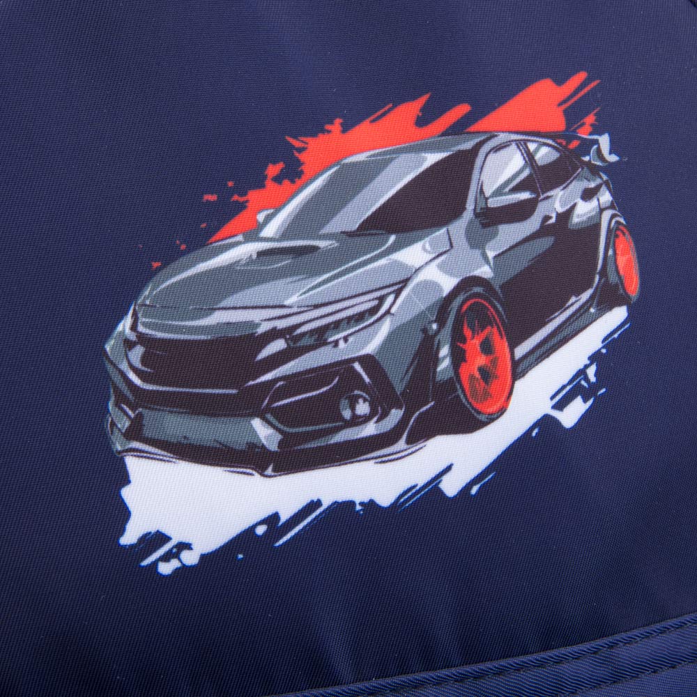 02710347-40 Детский рюкзак с термонаклейками Автогонки, все фото 5
