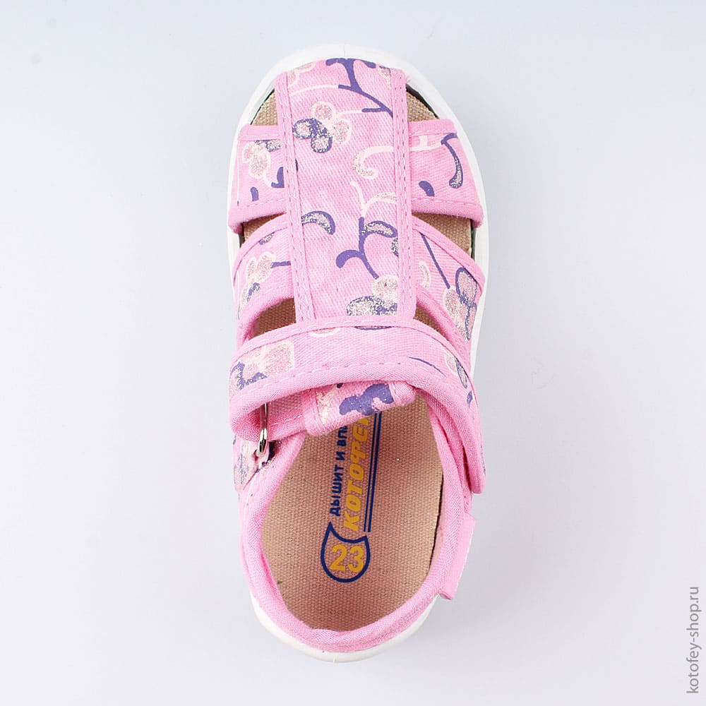 221065-11 Босоножки текстильные, все фото 4