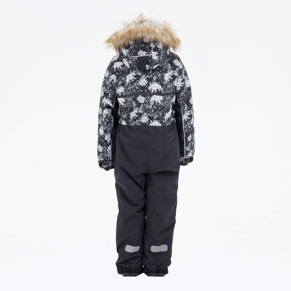 07769042-42 Зимний комбинезон Медведи черно-белый, все фото 3