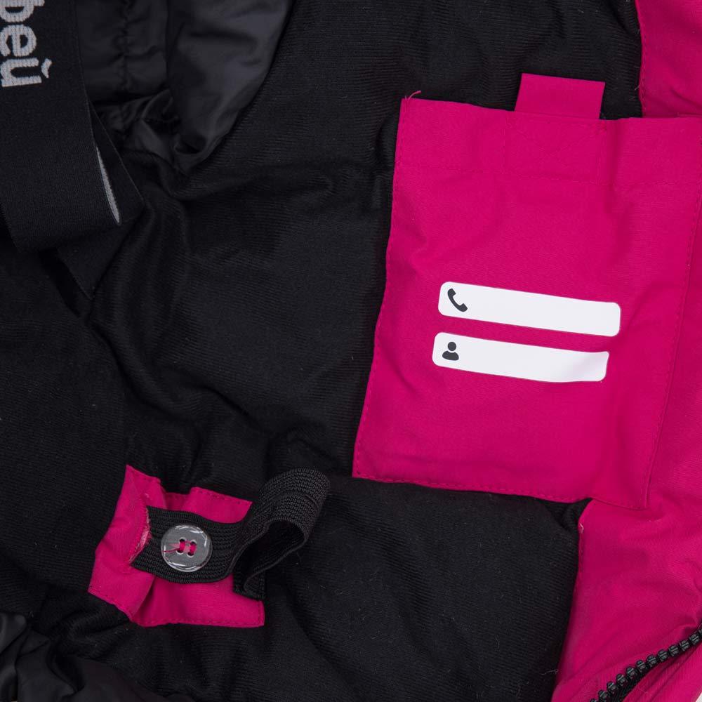 07869041-40 Зимний комбинезон розовый, все фото 5