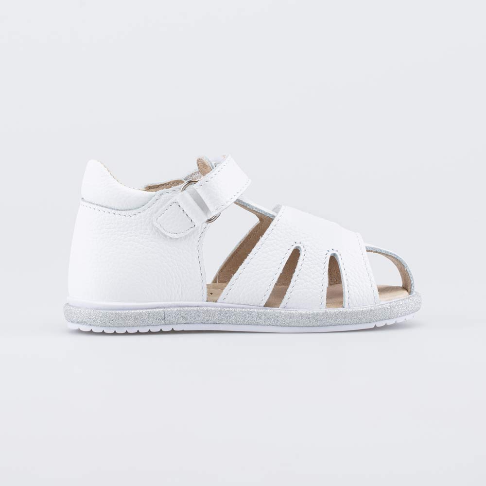 122248-22 Кожаные босоножки для девочки Сердечко , все фото 2