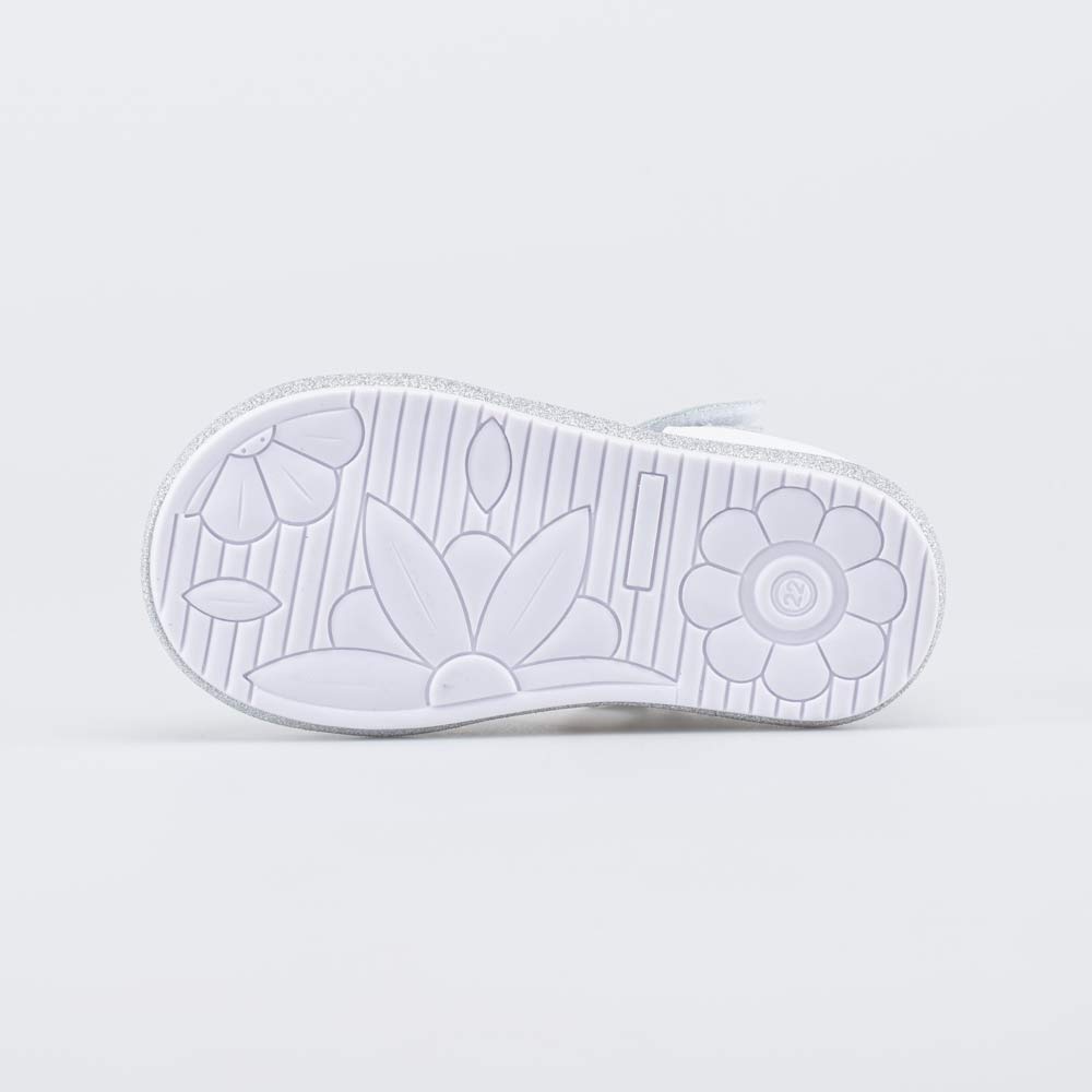 122248-22 Кожаные босоножки для девочки Сердечко , все фото 3