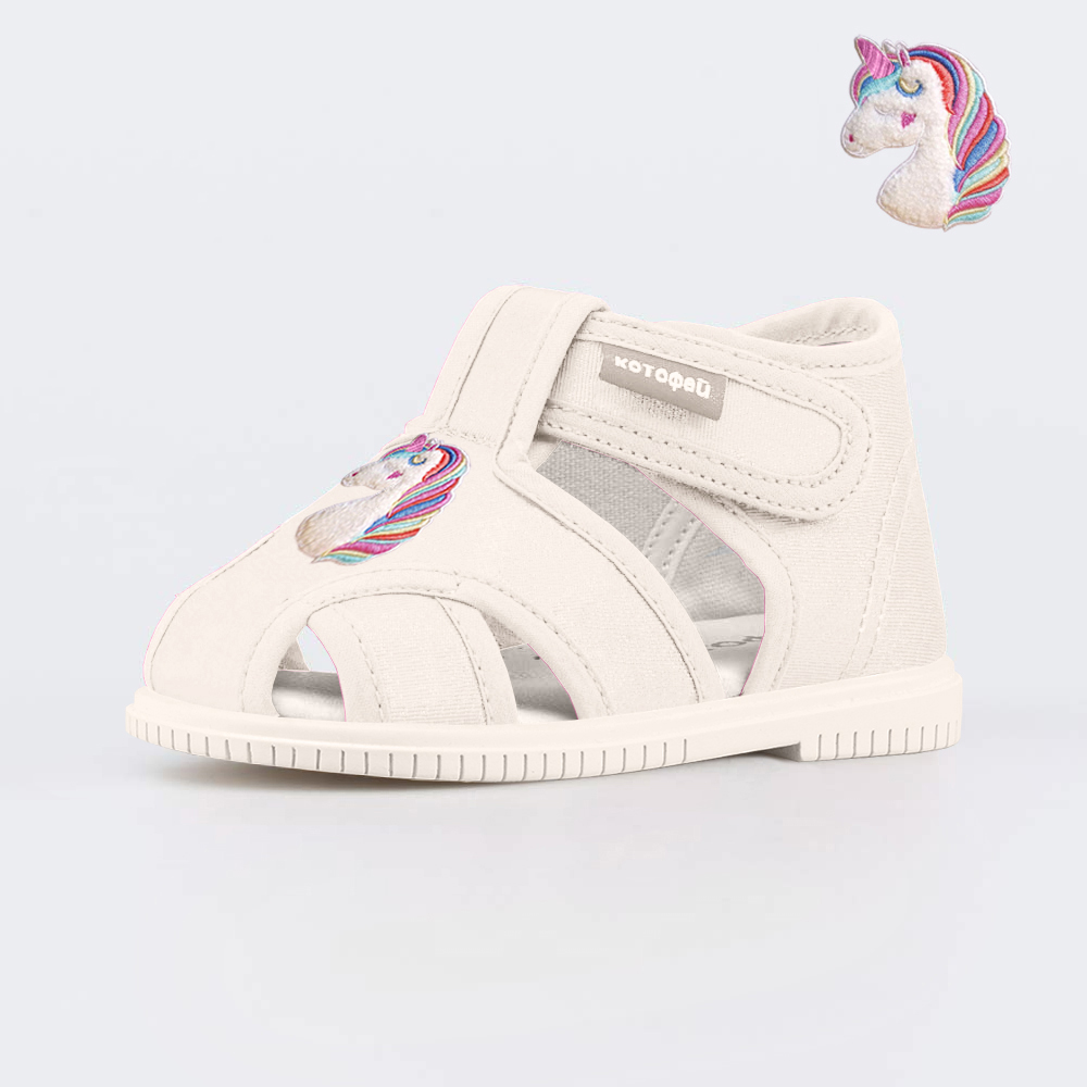 221192-71 Текстильная обувь для первых шагов Единорог , все фото 1