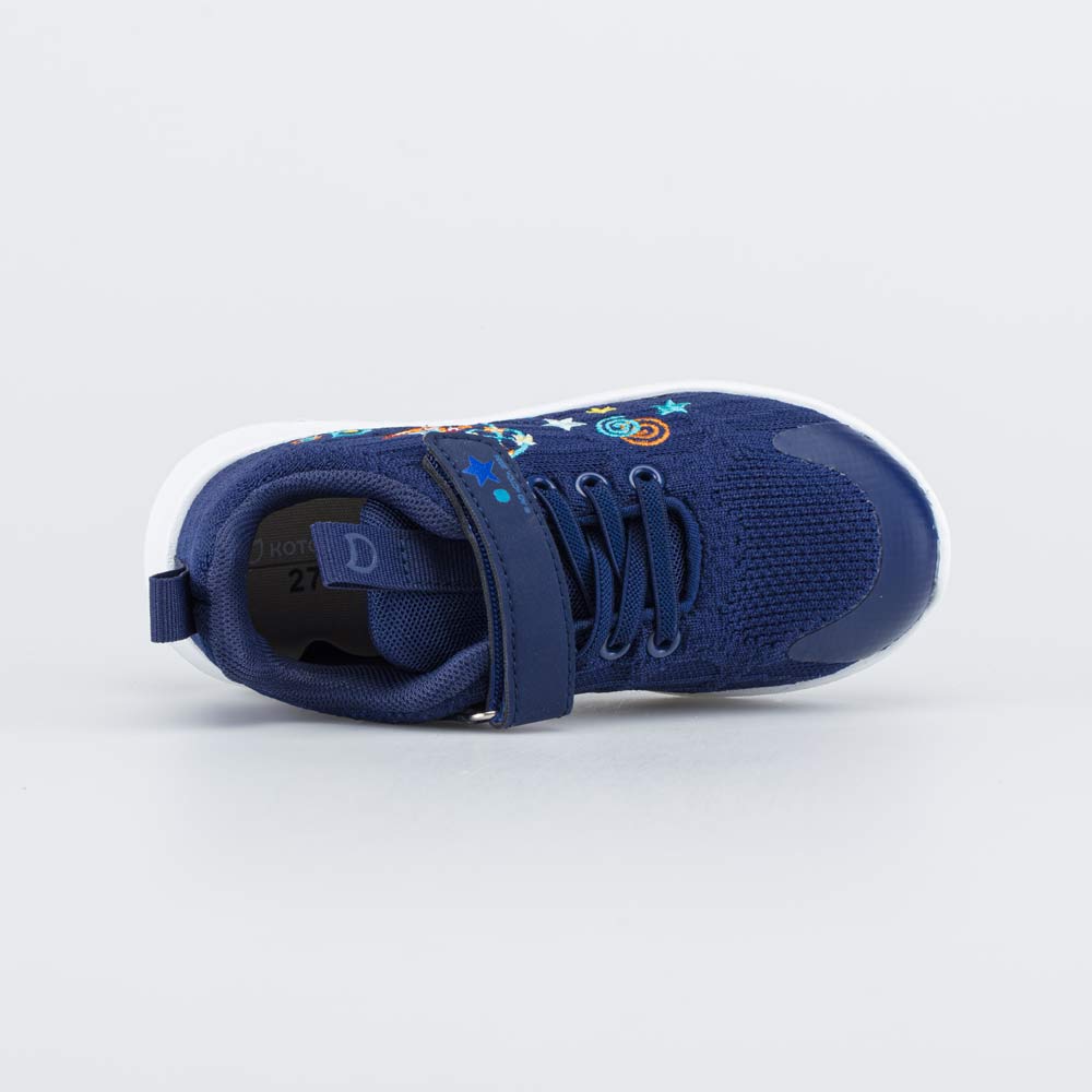 444038-11 Синие кроссовки на липучках Три кота, все фото 4