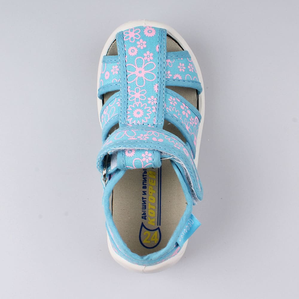 221042-11 Босоножки текстильные, все фото 4