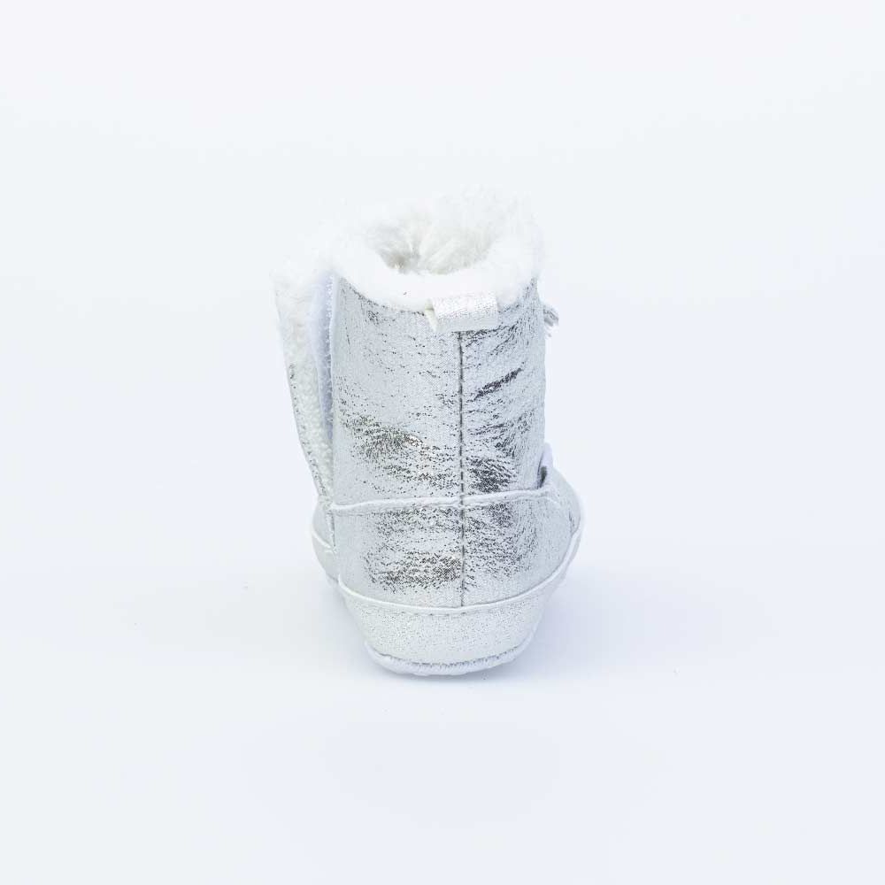 001090-11 Пинетки- сапожки серебристые, все фото 2