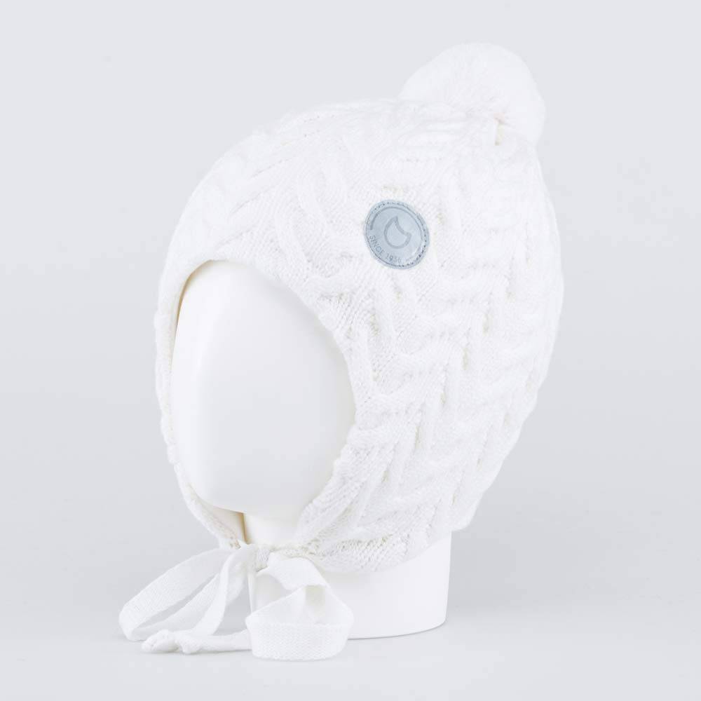 07811379-40 Зимняя шапка для девочки на завязках, все фото 1