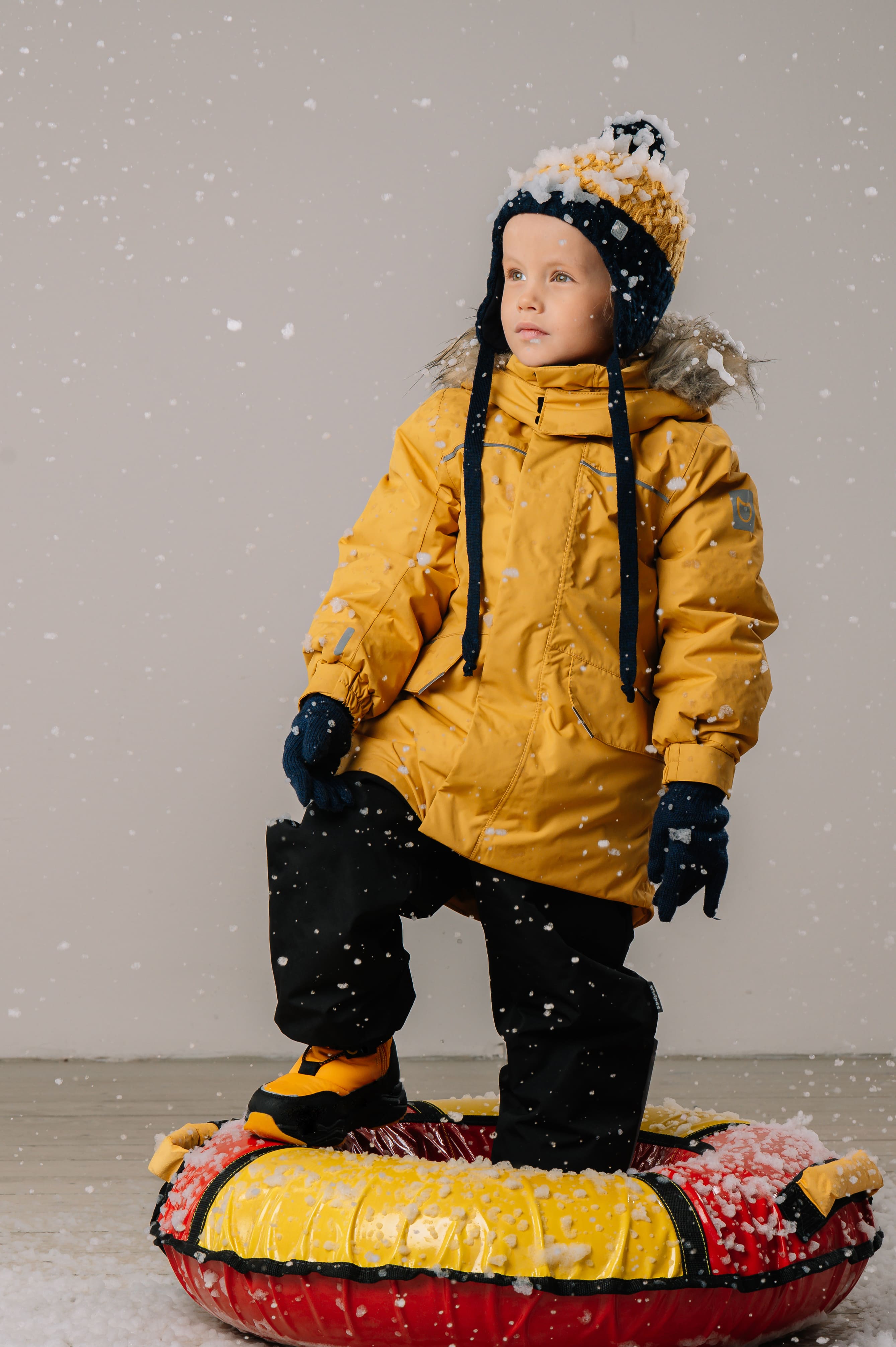 07057001-40 Зимняя куртка для мальчика Горчичный, все фото 6