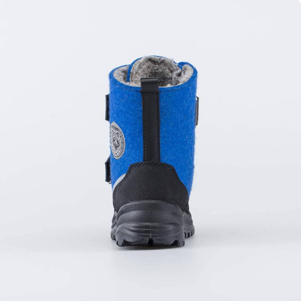 457004-41 Валенки на липучках Енот синий, все фото 5