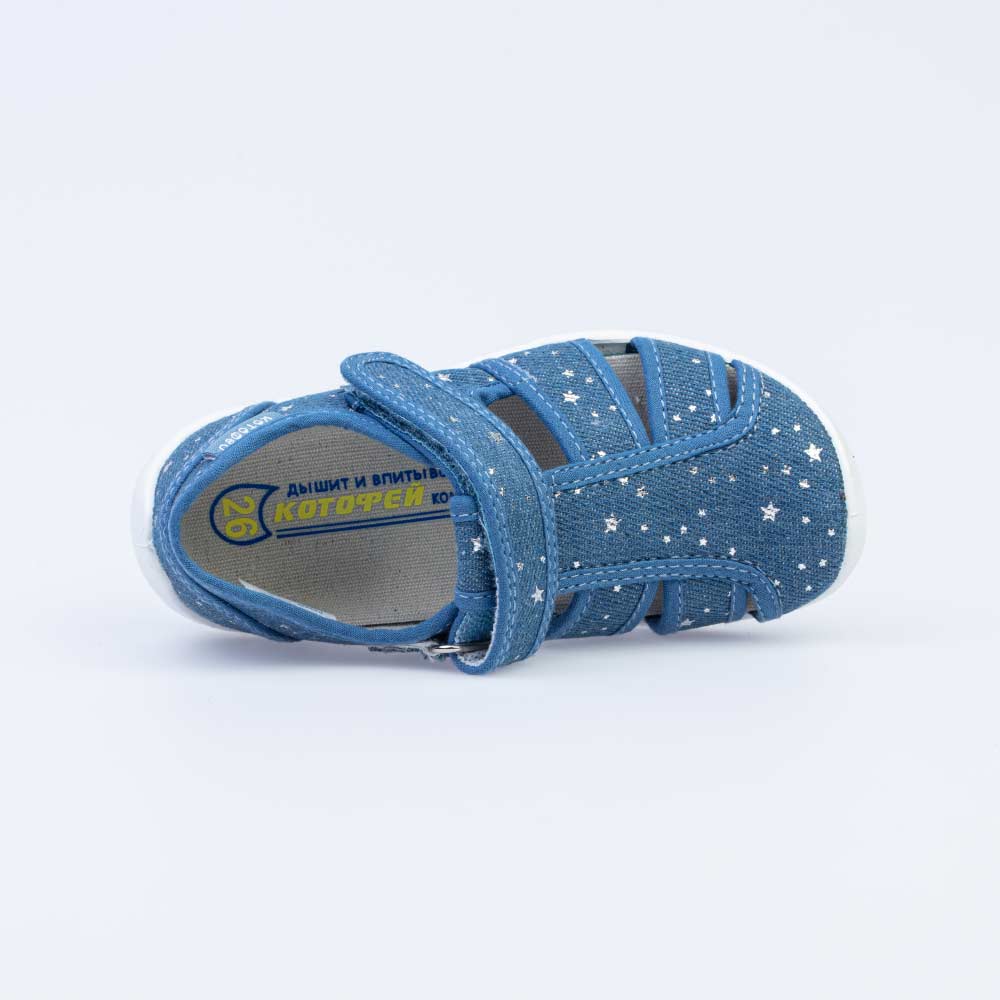 421061-12 Босоножки текстильные, все фото 4