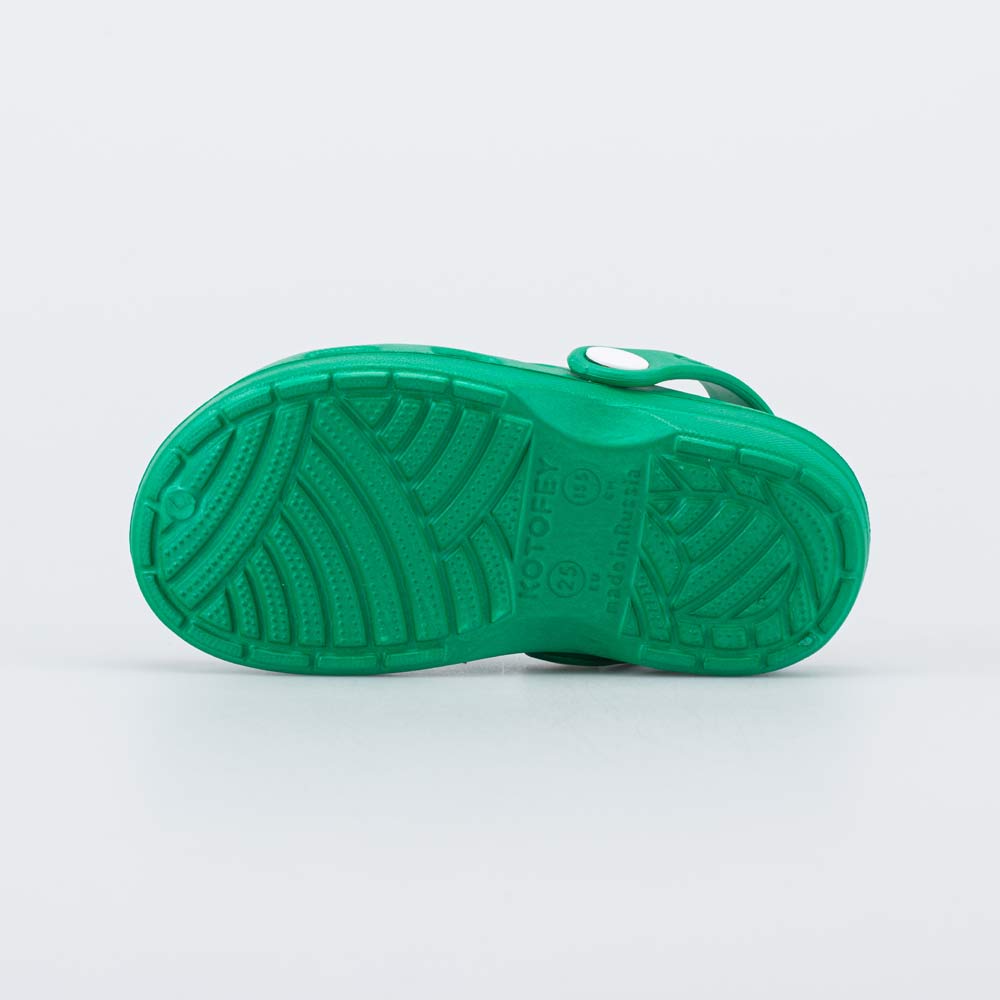 525133-04 Зеленые сабо для мальчика, все фото 3