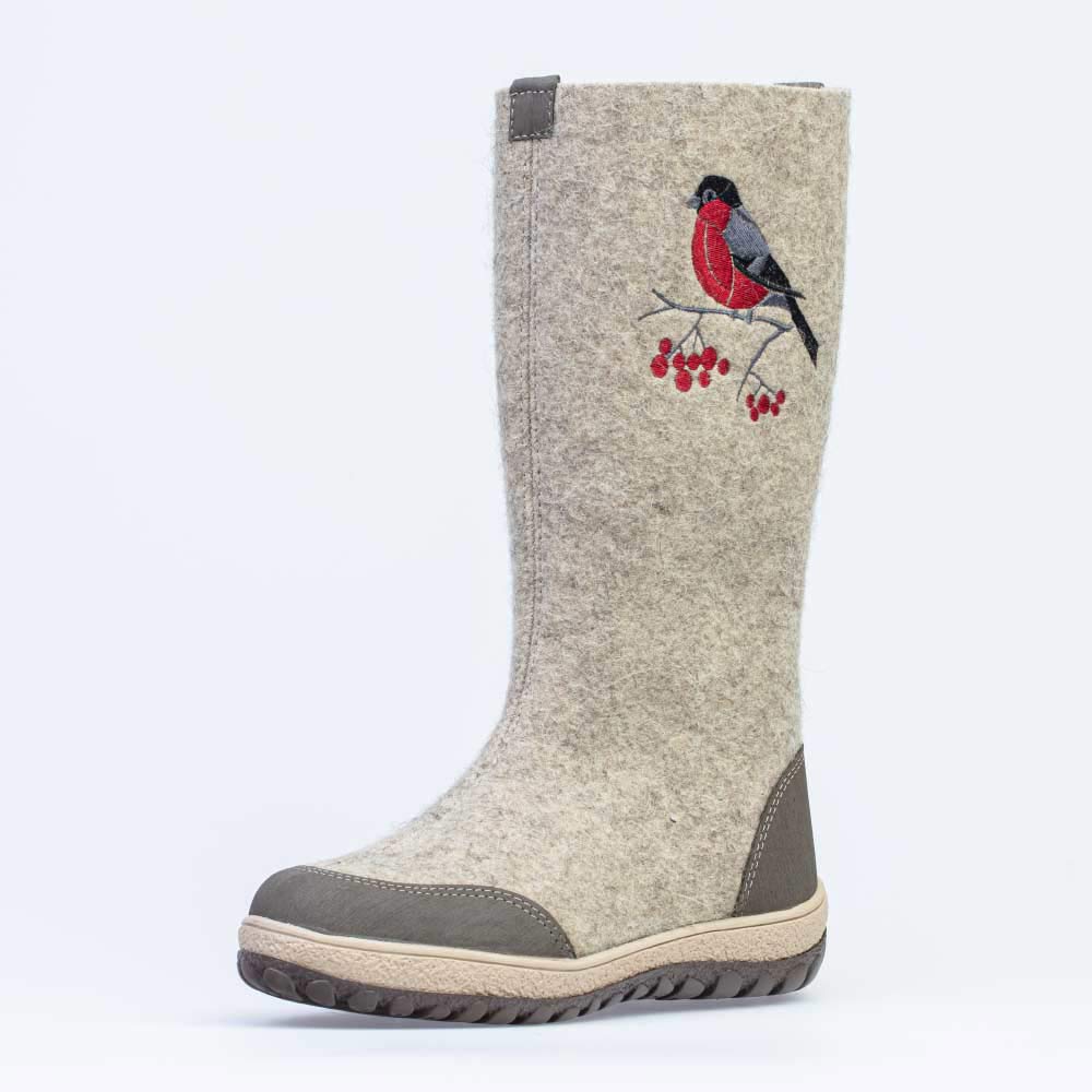 867094-03 Валенки на молнии Снегирь белый, все фото 1