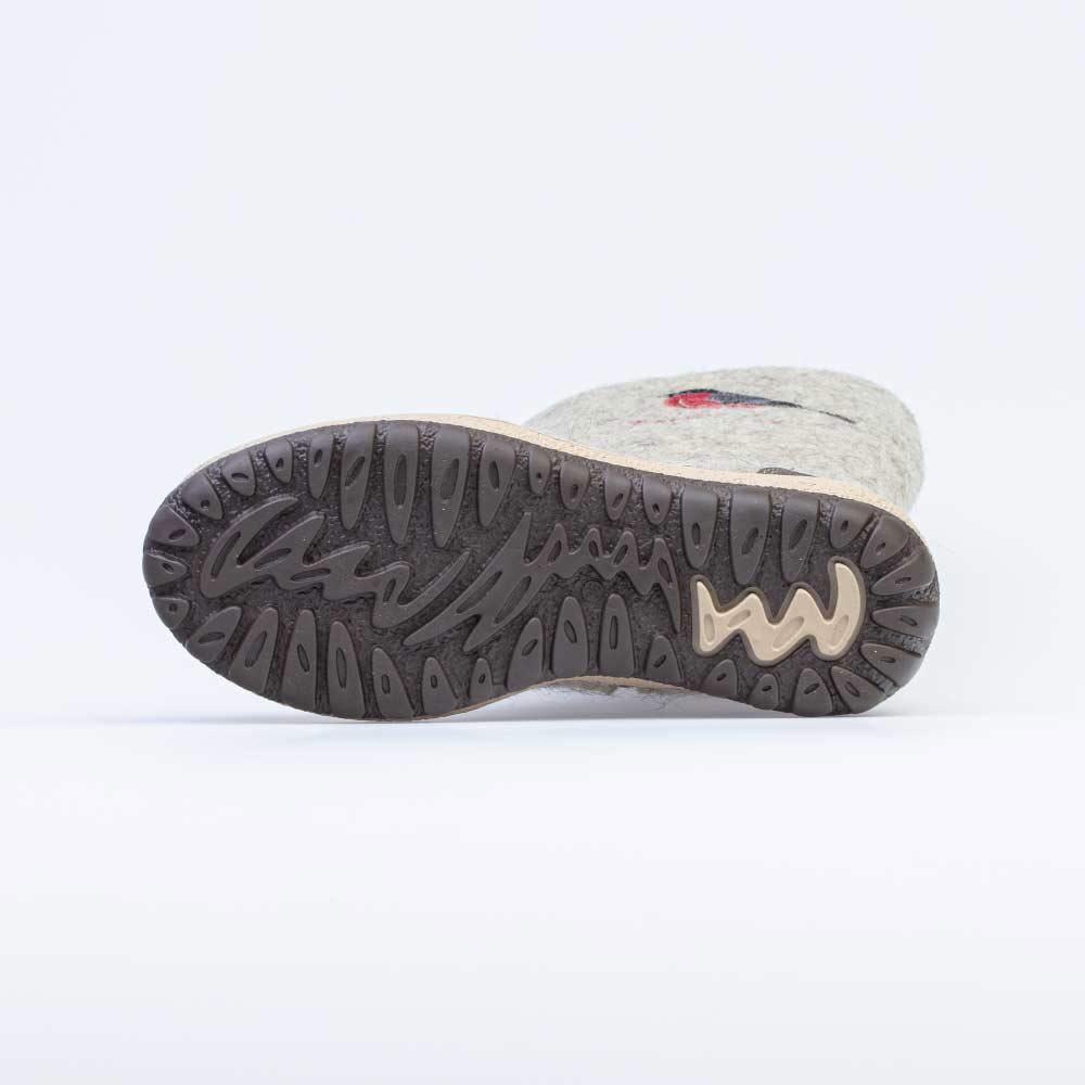 867094-03 Валенки на молнии Снегирь белый, все фото 3