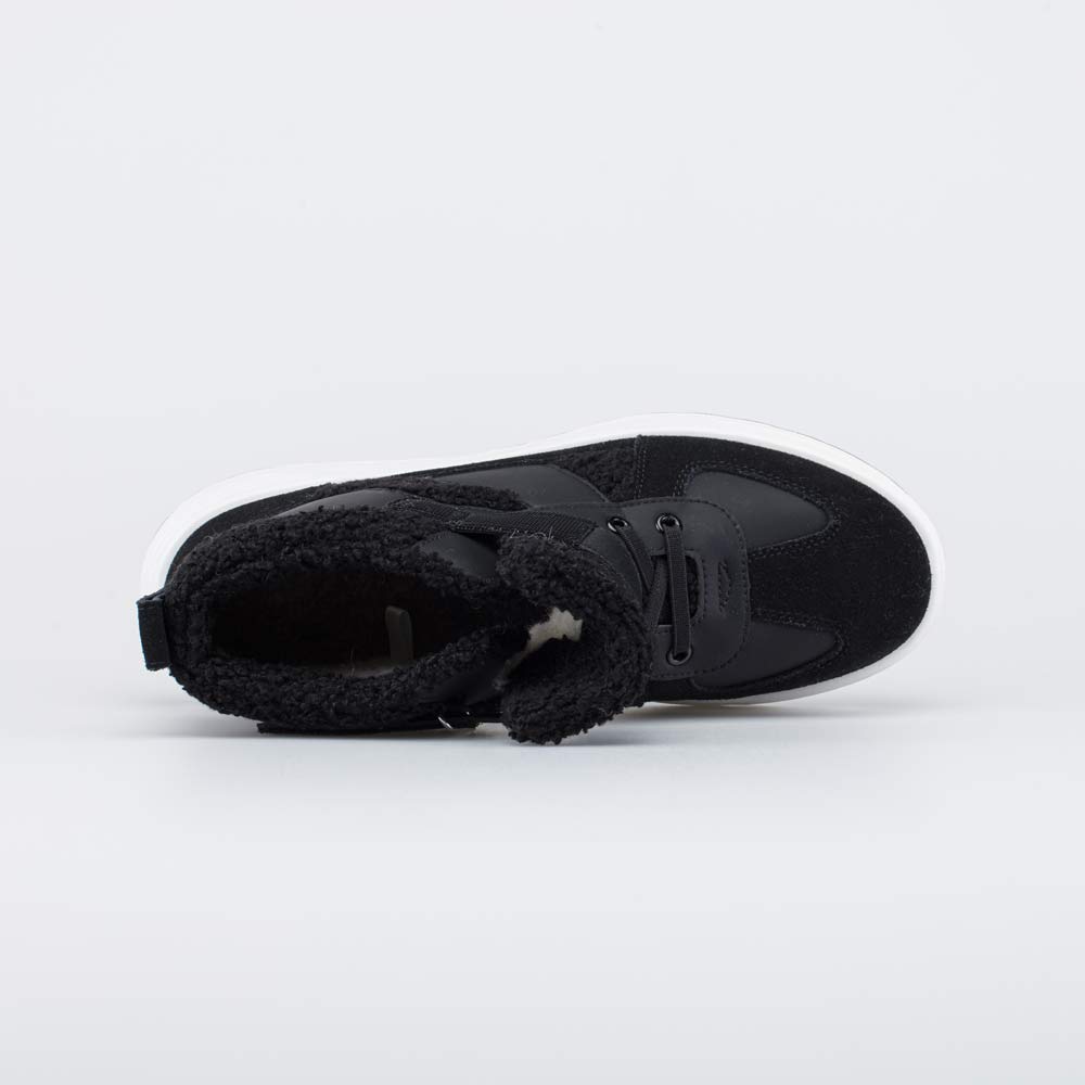 654092-42 Черные зимние ботинки для девочки , все фото 4