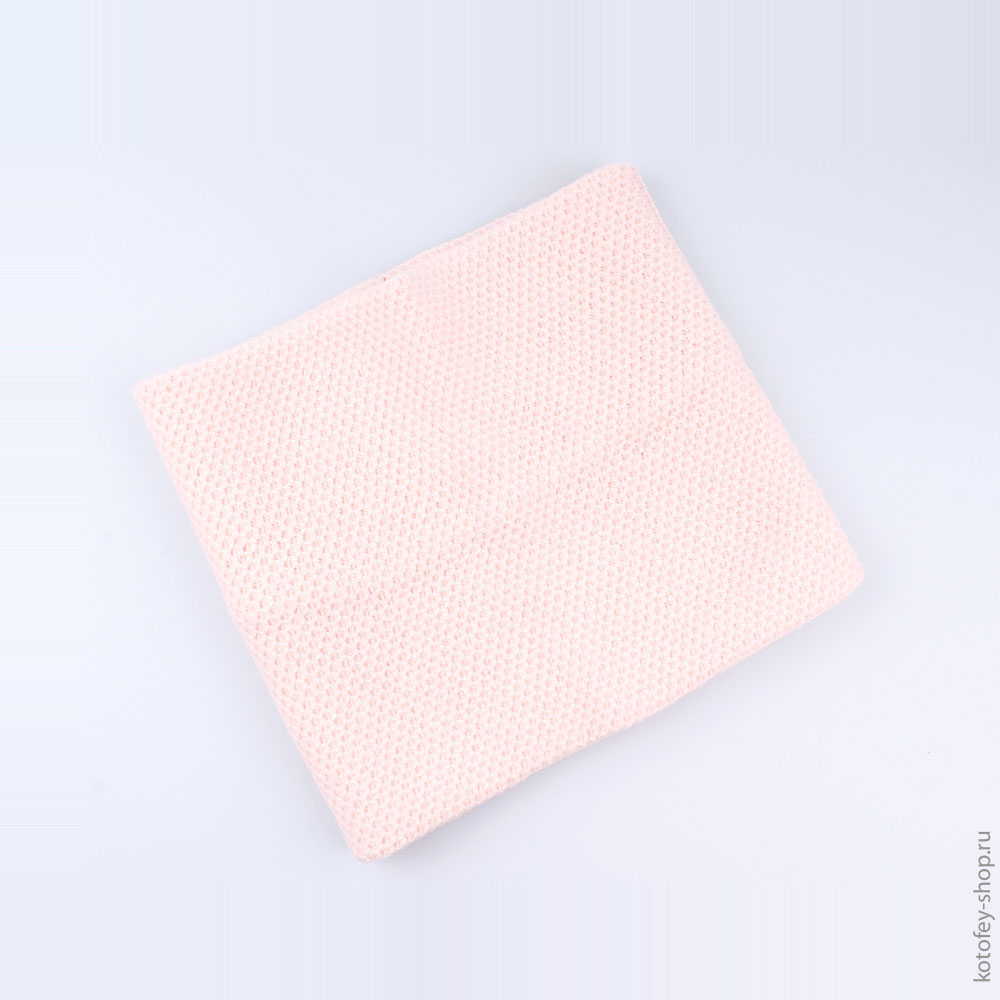 07012086-40 Снуд из 80% шерсти детский розовый, все фото 1